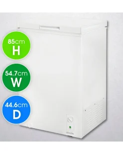 Abode A99CF0E1W Chest Freezer 99L - White