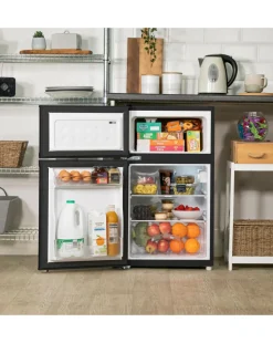 Abode A85UCFF482E1B 85L Under Counter Fridge Freezer Black