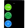 ABODE 50CM UNDERCOUNTER LARDER FRIDGE - BLACK