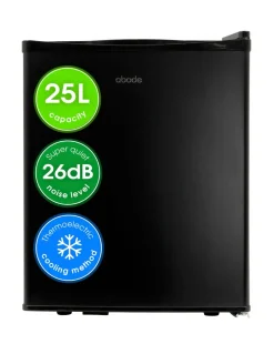 ABODE 26L QUIET/SILENT COOLER - BLACK