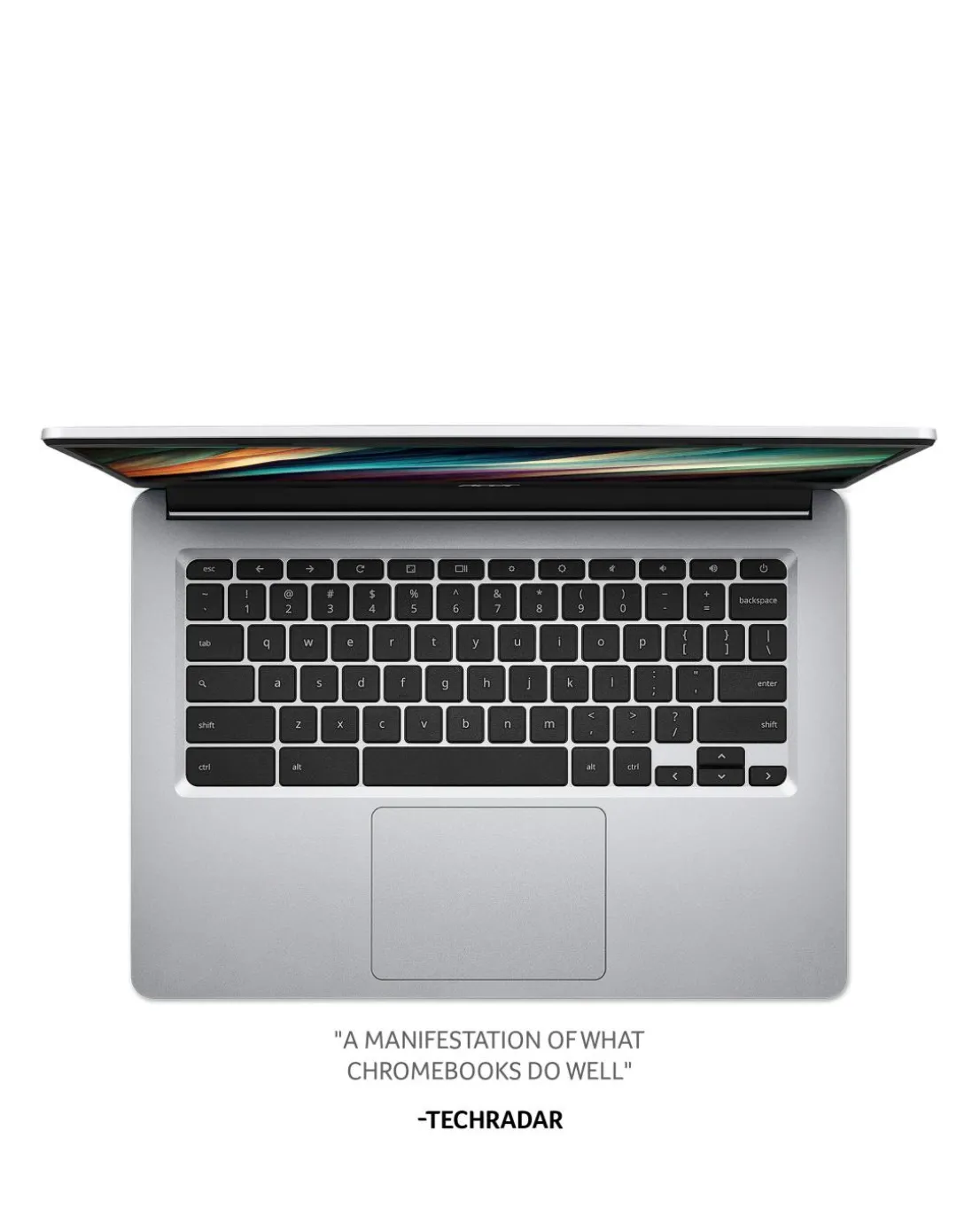 Acer 315 Intel Celeron 4GB/128GB 14in Chromebook - Silver