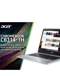 Acer 315 Intel Celeron 4GB/128GB 14in Chromebook - Silver
