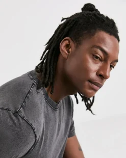 Acid Wash Relaxed Fit T-Shirt