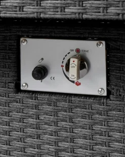 Amalfi Lounge Dining Set With Firepit