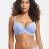 Ann Summers Sexy Lace Planet Plunge Bra Light Blue