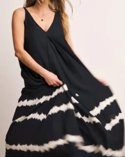 Anthology Linen Mix Pleat Dress