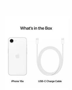 Apple iPhone 16e 128GB - White