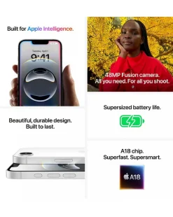 Apple iPhone 16e 128GB - White