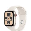 Apple Watch SE GPS/Cellular 40mm Starlight Aluminium Case, Sport Band - S/M