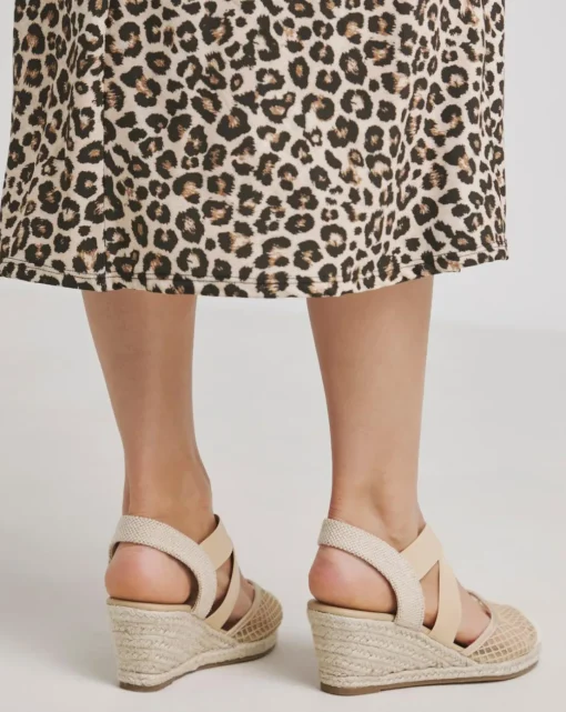 Appleton Wedged Closed Toe Espadrilles Extra Wide EEE Fit