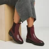 Avis Chunky Leather Chelsea Boots Wide E Fit