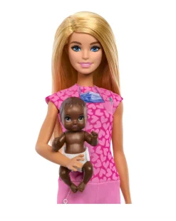Barbie Baby Doctor Doll and Playset