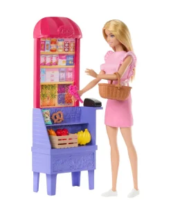 Barbie Malibu at the Market Doll and Playset