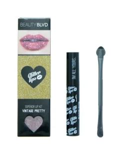 Beauty Blvd Glitter Lips Superior Lip Kit - Gloss Bond Glitter Lip Brush
