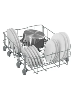 Beko DVS04020S Freestanding 10-place Slimline Dishwasher - Silver