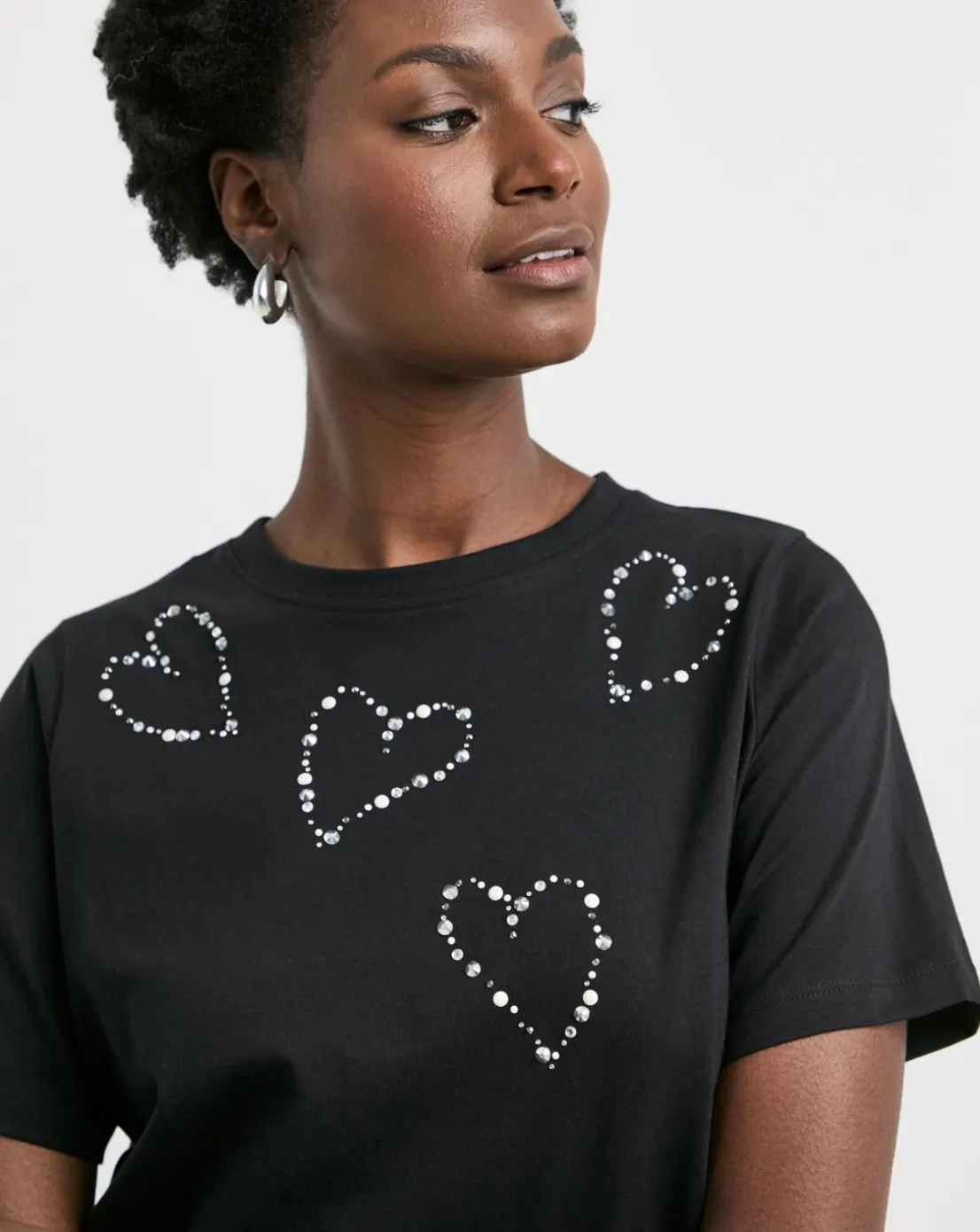 Black Heatseal T-shirt