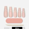 BLK Listed Instant Acrylic Nails Nude Outline