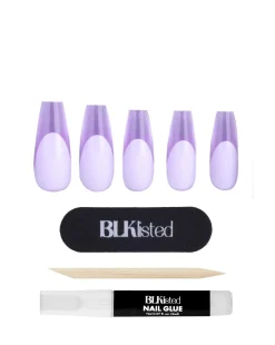 BLK Listed Instant Acrylic Nails, Mauving Mad