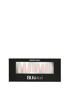 BLK Listed Instant Acrylic Nails Nude Outline