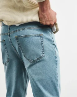 Bootcut Fit Stretch Jeans Lgt Stonewash