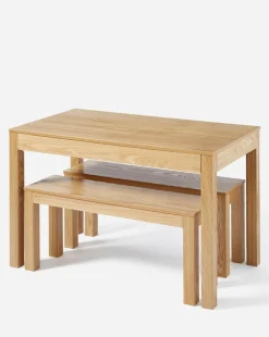 Bourne Dining Set with 2 Benches