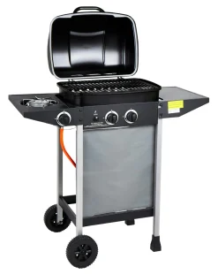 2 Burner Gas BBQ with Side Burner