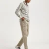 Camel Stretch Utility Tapered Chino Trousers
