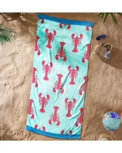 Catherine Lansfield Lobster Beach Towel