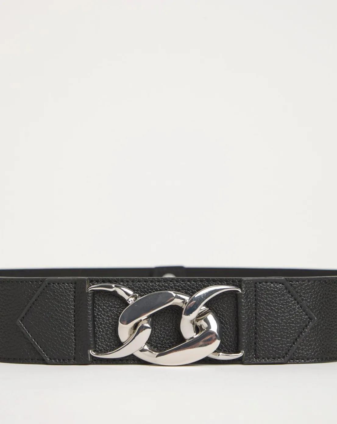 Chunky Buckle Waist Stretch Belt