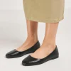 Clarice Square Toe Ballerina Shoes Extra Wide EEE Fit