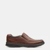 Clarks Cotrell Free Shoes - Tobacco