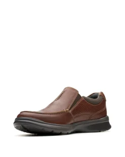 Clarks Cotrell Free Shoes - Tobacco