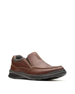 Clarks Cotrell Free Shoes - Tobacco