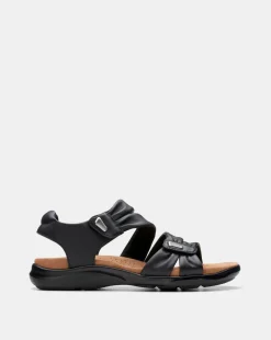 Clarks Kitly Ave Touch And Close Sandal Wide Fit