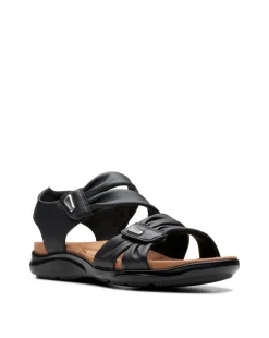 Clarks Kitly Ave Touch And Close Sandal Wide Fit