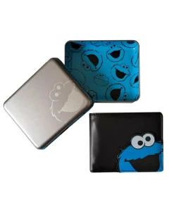 Cookie Monster Wallet In Gift Tin