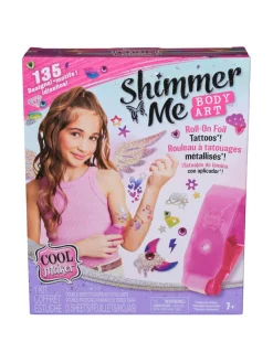 Cool Maker Shimmer Me Body Art Glitter Tattoo Studio