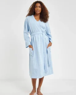 Cotton Jersey Broderie Gown