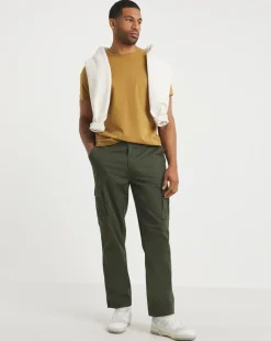 Cotton Stretch Cargo Trouser