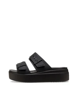 Crocs Brooklyn Low Wedge Slider Sandals
