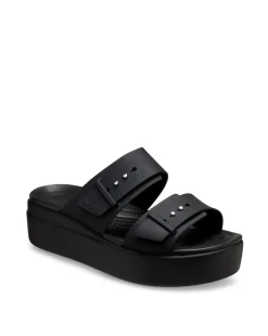 Crocs Brooklyn Low Wedge Slider Sandals