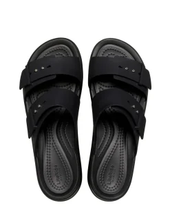 Crocs Brooklyn Low Wedge Slider Sandals