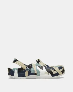 Crocs Geo Camo Clog - Grey/Multi