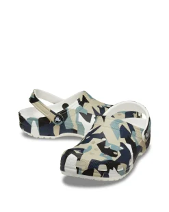 Crocs Geo Camo Clog - Grey/Multi
