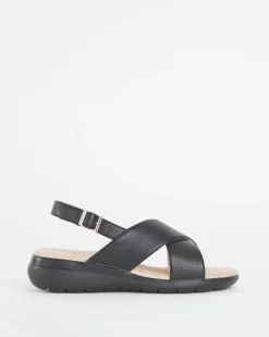 Cushion Walk Crossover Sandal EEE Fit