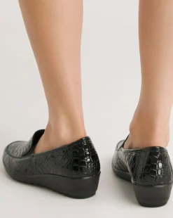 Cushion Walk Twin Gusset Loafers Wide E Fit