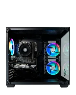 CyberPowerPC Ark Intel Core i5-14400F NVIDIA GeForce RTX 4060 NVMe SSD Gaming PC