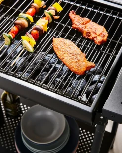 Double Oil Drum Charcoal BBQ