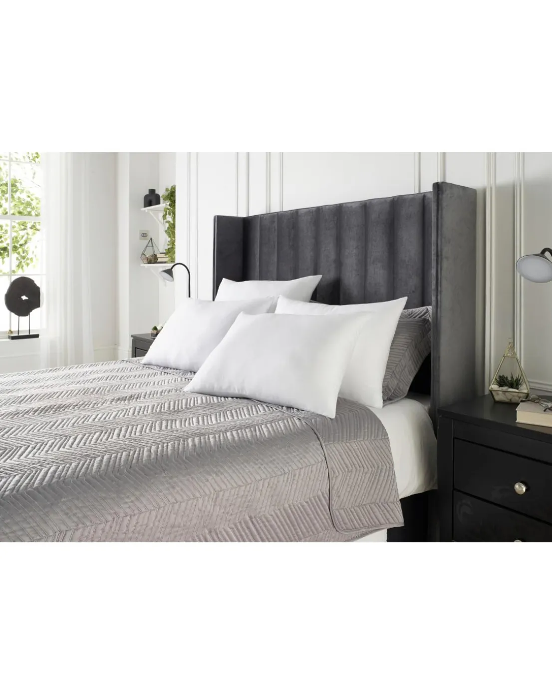 Downland Anti Allergy Pack of 4 Pillows