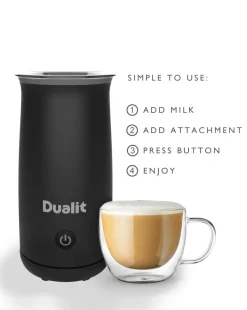 Dualit 84140 Handheld Milk Frother and Hot Chocolate Maker